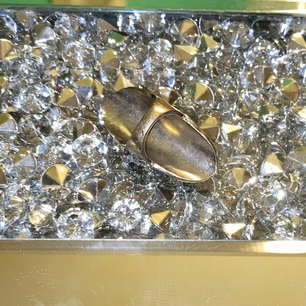 Silver Rhinestone Ring - Picture 3 of 3